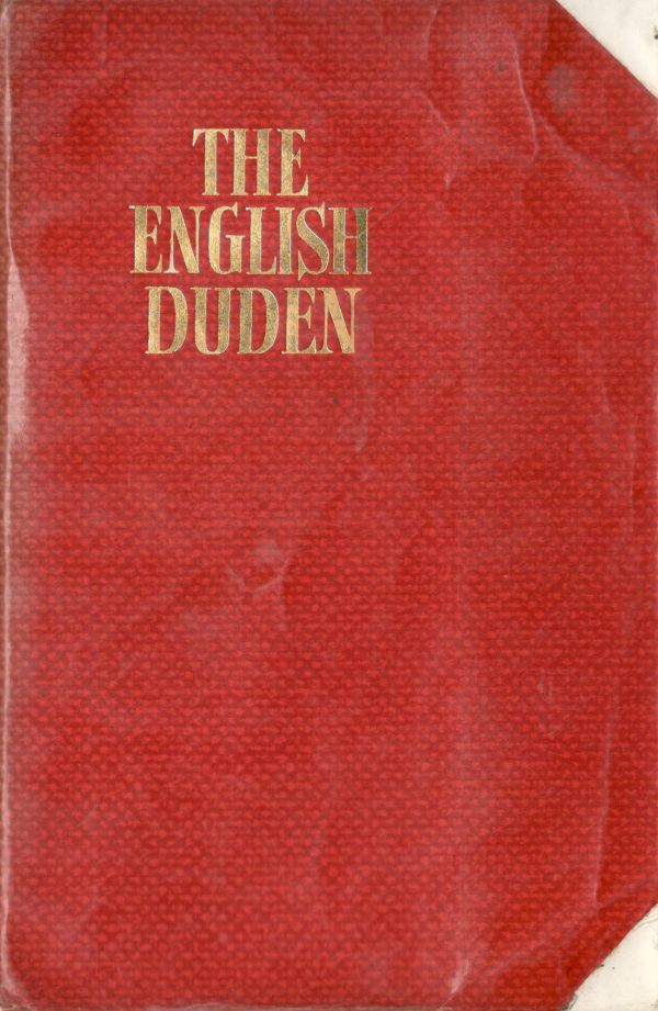 The English Duden